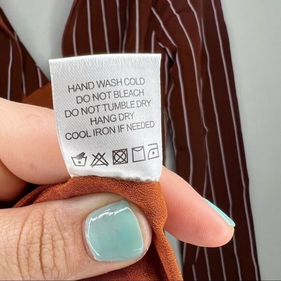 Privacy Please Curtis Mini Striped Dress Size XXS Extra extra small - Picture 11 of 11